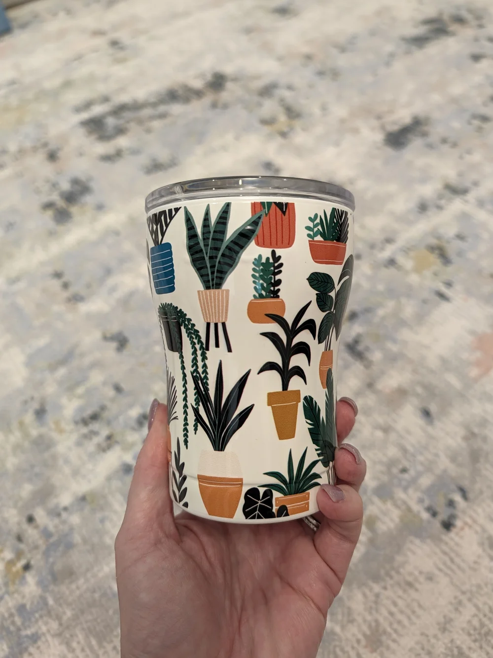 SIC Plant Print Steel Tumbler